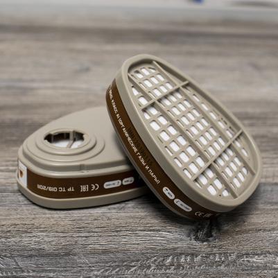 Патрон противогазовый 6510 марка А1 от органических паров и газов – фото 3