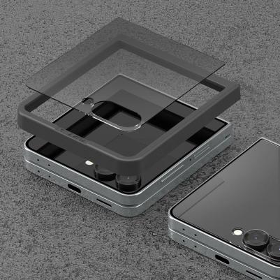 Защитное стекло Core Privacy для Galaxy Z Flip7, 2 шт – фото 6