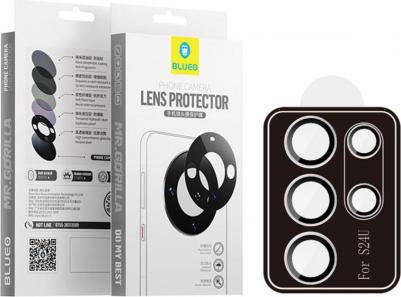 Защитное стекло для Samsung Galaxy S24 Ultra Camera lens Armor metal 5 шт. Silver