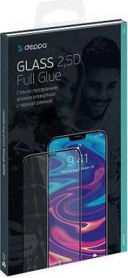 Защитное стекло 2,5D для Samsung A33 5G, Full Glue, 0.3 мм, черная рамка – фото 2