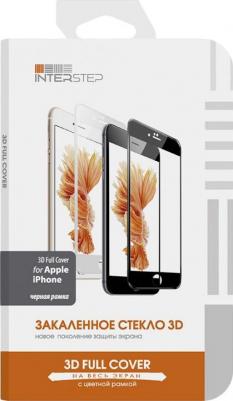 Защитное стекло с рамкой 3D Full Cover iPhone 8 Plus/7 Plus, черная рамка