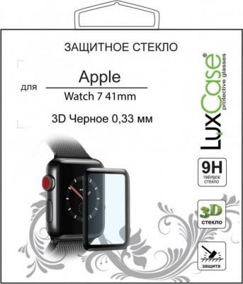 3D PMMA Glass для Apple Watch 7 41мм черная рамка