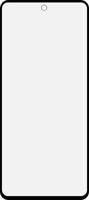 Защитное стекло для Tecno Pova 3 Full Glue Black