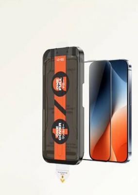 Самовыравнивающееся защитное стекло для Apple iPhone 15 Pro Max/Айфон 15 Про Макс 6.7" – фото 1