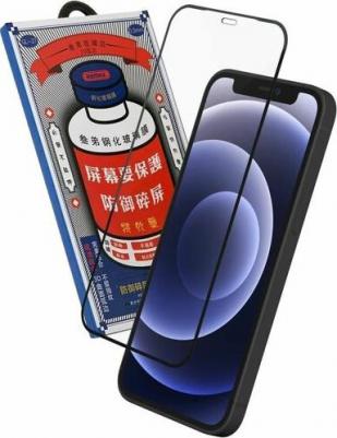 Защитное стекло для iPhone 14 Pro Max 6.7" GL-27 3D чёрное – фото 1