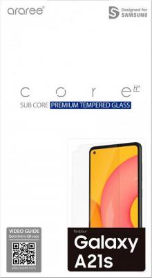 Защитное стекло для экрана araree by KDLAB для Samsung Galaxy A21s прозрачная, 1 шт [gp-tta217kdatr] – фото 7
