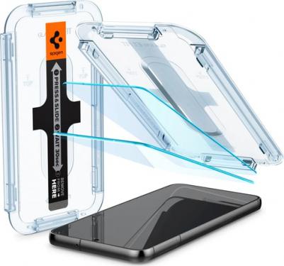 Защитное стекло для Galaxy S23 Plus - EZ FIT GLAS.tR - 2 шт - Прозрачный - AGL05952 – фото 1
