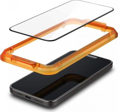 Защитное стекло Glas.tR EZ FIT Full Cover 2-Pack для iPhone 15 Pro Max Black – фото 1