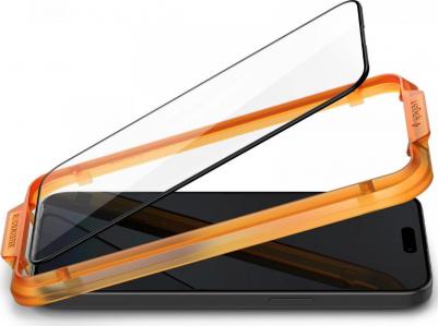 Защитное стекло Glas.tR EZ FIT Full Cover 2-Pack для iPhone 15 Pro Max Black – фото 7