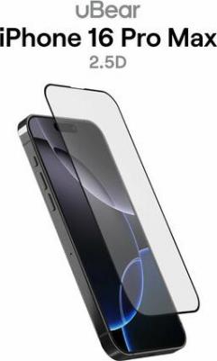 Защитное стекло для Apple iPhone 16 Pro Max Extreme Nano, с черной рамкой – фото 6
