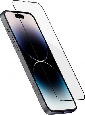 Защитное стекло Extreme Nano Shield для Apple iPhone 14 Pro Max, чёрная рамка – фото 1