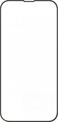 Защитное стекло для iPhone 15 Pro Optix матовое Clear/Black