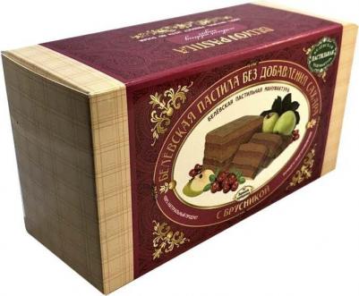 Пастила с брусникой без сахара 180г – фото 6