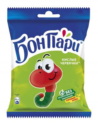 Мармелад жевательный "Кислые червячки", 75гр – фото 13