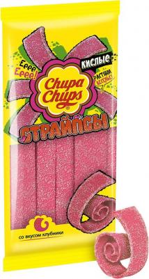 Мармелад Страйпсы кислые со вкусом клубники 120г – фото 1