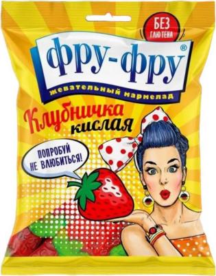 Мармелад жевательный клубнички 80 г
