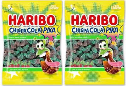 Мармелад жевательный кислый Chispa Cola Pika / Харибо Супер Кислая Кола, 2 шт по 100 гр – фото 2