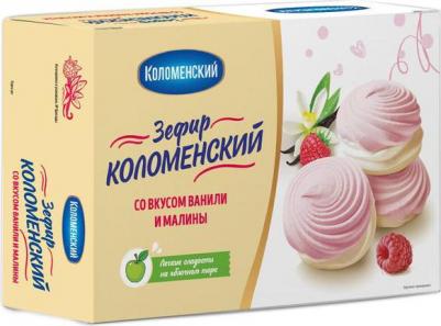 Зефир со вкусом ванили и малины 250 г – фото 2