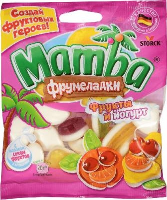 Мармелад фрумеладки фрукты и йогурт 72 г – фото 2