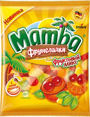 Жевательный мармелад Шторк МАМБА Фруктовый микс 72г – фото 8