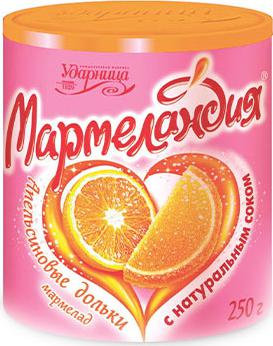 Мармелад апельсиновые дольки 250 г – фото 8