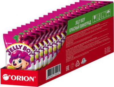 Мармелад жевательный Jelly Boy со вкусом красного винограда, 66 г – фото 1
