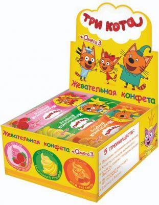 Жевательные конфеты ТРИ кота для детей с Омега 3, 48 шт. по 11 г – фото 2