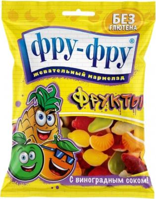 Жевательный мармелад Фру-фру фрукты 80 г