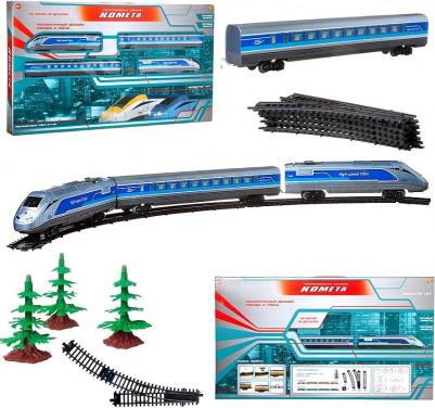 Железная дорога КОМЕТА Железнодорожный экспресс 214см, со световыми и звуковыми эффектами