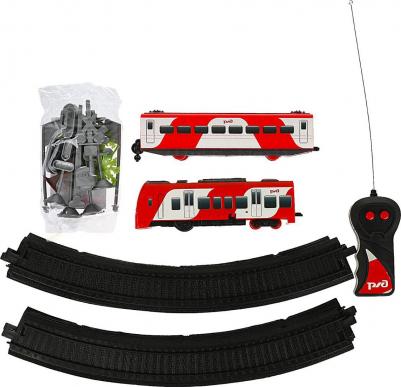 Ж/дорога РЖД ласточка р/у свет-звук 280см YG96954-R