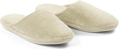 Тапочки домашние унисекс Olympia /37, цвет слоновая кость