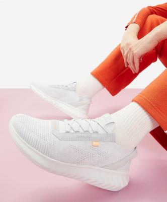 Кроссовки женские Bitcrazy Knit, Белый 4680577187555