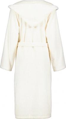 Халат с капюшоном женский XL, бежевый – фото 2