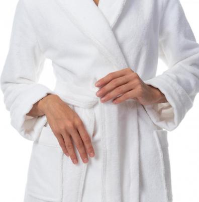 Халат женский bianchissima белый р.44 – фото 5