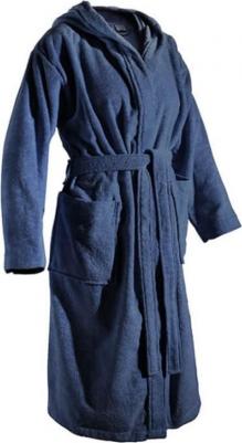 Халат махровый Basic Blue размер L, синий – фото 4