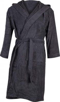 Халат махровый Basic Blue размер XL, антрацит – фото 1