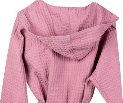 Халат вафельный Cocoon розовый, размер L – фото 1