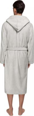 Халат Арт Лайн серый с белым М(48) – фото 7