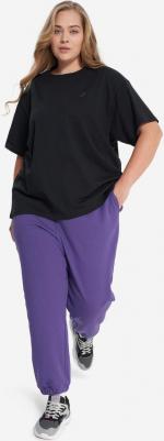 Футболка женская, Plus Size, Черный – фото 5