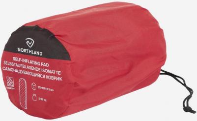 Коврик самонадувающийся, 185 см, Красный – фото 2