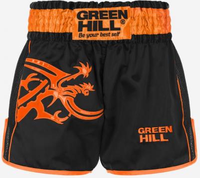 Шорты для тайского бокса Garuda, Черный