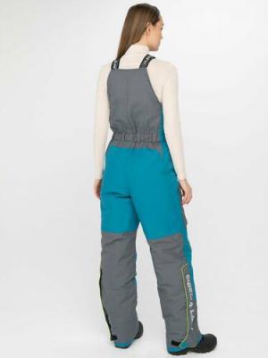 Костюм зимний Женский Siberia Lady ткань Breathable цвет Бирюза Серый 56-58 170-176 – фото 2