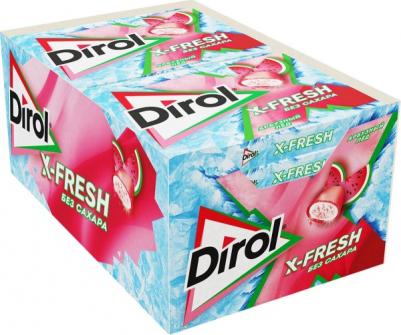 Жевательная резинка X-Fresh Арбузный лед без сахара 16 г – фото 6