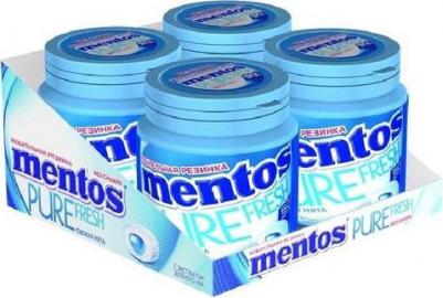 Резинка жевательная Pure Fresh Свежая мята, 100 г – фото 1