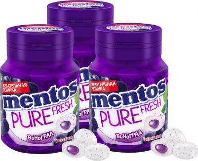 Жевательная резинка Pure Fresh Виноград 54 г – фото 2