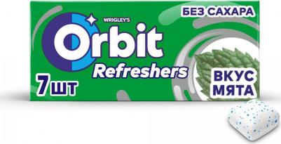 Жевательная резинка Refreshers освежающие кубики со вкусом мяты без сахара 16 г – фото 5