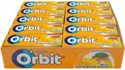 Жевательная резинка Тропическое Манго 13.6г – фото 2