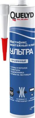 Клей монтажный акриловый Мастификс Ультра прозрачный 280 мл – фото 1
