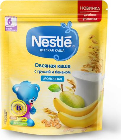 Детское питание Nestle молочная, овсяная, банан-груша, 220 г – фото 14 Детское питание Nestle молочная, овсяная, банан-груша, 220 г – фото 14