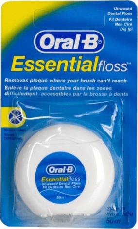 Oral-B зубная нить (Essential флосс невощеная 50m) – фото 7 Oral-B зубная нить (Essential флосс невощеная 50m) – фото 7